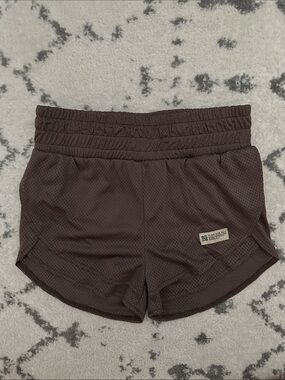 flag nor fail WOMENS MOMENTUM MESH SHORTS - BROWN